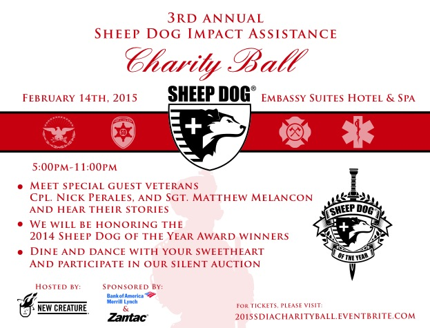 2015 SDIA Charity Ball To Honor Heroes