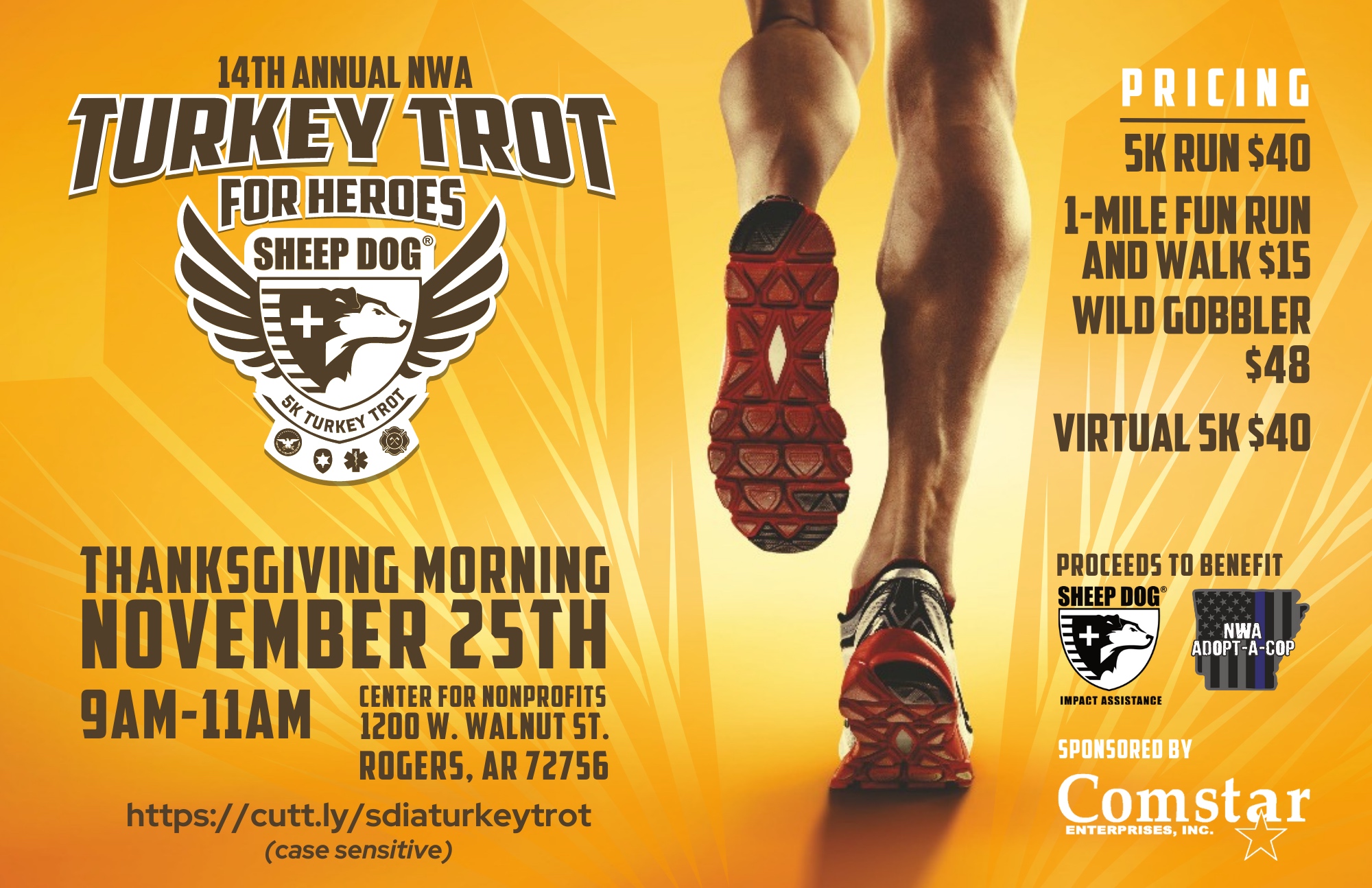 14th Annual Turkey Trot for Heroes is ONE WEEK AWAY!