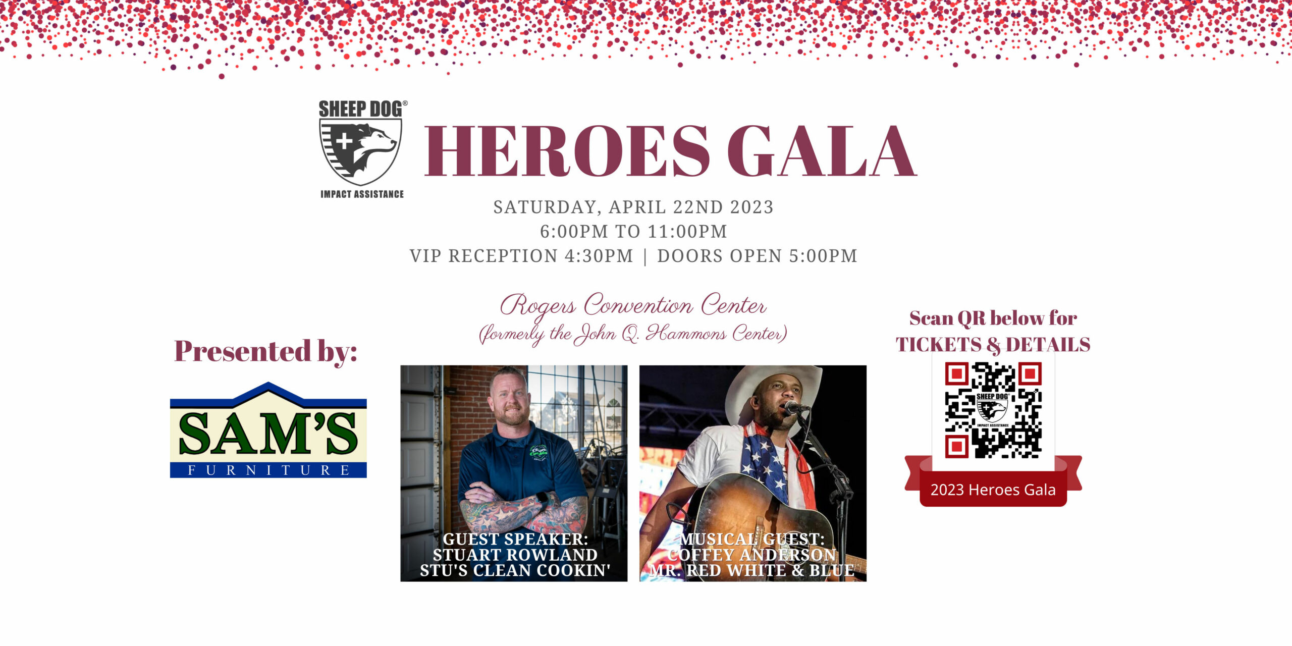 SDIA’s HEROES GALA IS BACK ON APRIL 22