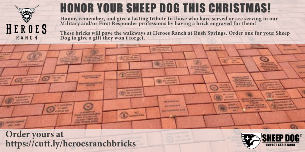 WHAT A PERFECT WAY TO HONOR, REMEMBER, AND GIVE A LASTING TRIBUTE TO THOSE WHO HAVE SERVED OR ARE SERVING IN OUR MILITARY AND/OR FIRST RESPONDER PROFESSIONS BY HAVING A BRICK ENGRAVED FOR THEM!