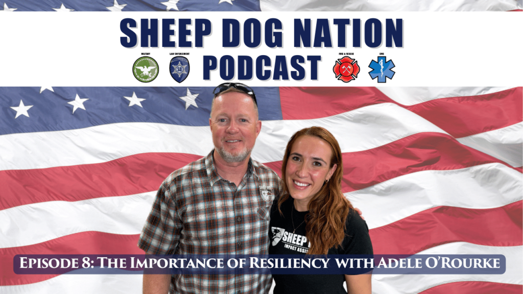 Episode 8 of SHEEP DOG NATION PODCAST is out NOW! Hear from our 2022 Law Enforcement Sheep Dog of the Year, Adele O'Rourke of Renton Police Department. Adele is a law enforcement officer and PATHH Guide for Sheep Dog Impact Assistance Warrior PATHH. She specializes in investigating crimes against children, and works tirelessly to protect our most vulnerable population: our children. Both at work and outside of work, Adele is on a continued journey advocating for our nation’s first responders and military, regarding mental health. Watch at https://m.youtube.com/watch?v=Bn3rrNXH_gc Or Listen at https://rb.gy/dqjhr2