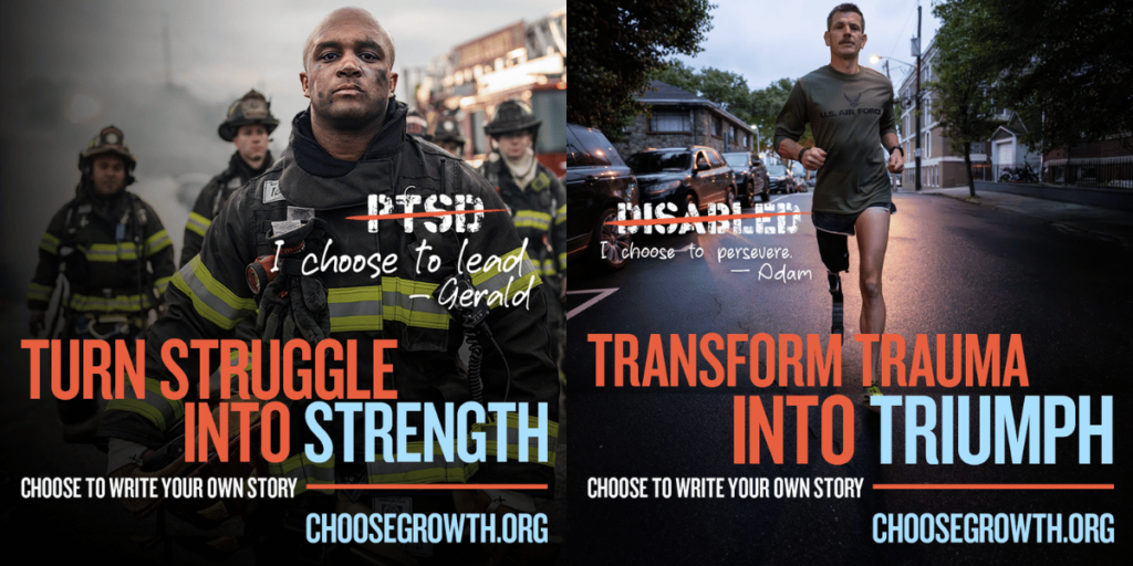 June 13th is National Posttraumatic Growth Day.  
Today is the day we shine a light on how struggle can be a catalyst for profound transformation, and that growth is possible in the aftermath of trauma. 
Join us in honoring powerful stories
 of growth. We hope you will watch the Choose Growth film 
 and share your story using #ChooseGrowth. 
https://www.youtube.com/watch?v=LXXuNaBBoSE
Let’s embrace the possibility of growth together. 
#ChooseGrowth #PTG #PTSD # MentalHealth
 #StruggleWell #PosttraumaticGrowth