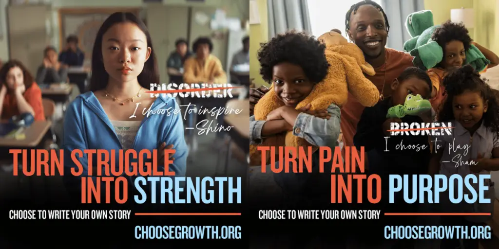 June 13th is National Posttraumatic Growth Day.
Today is the day we shine a light on how struggle can be a catalyst for profound transformation, and that growth is possible in the aftermath of trauma.
Join us in honoring powerful stories
of growth. We hope you will watch the Choose Growth film
and share your story using #ChooseGrowth.
https://www.youtube.com/watch?v=LXXuNaBBoSE
Let’s embrace the possibility of growth together.
#ChooseGrowth #PTG #PTSD # MentalHealth
#StruggleWell #PosttraumaticGrowth