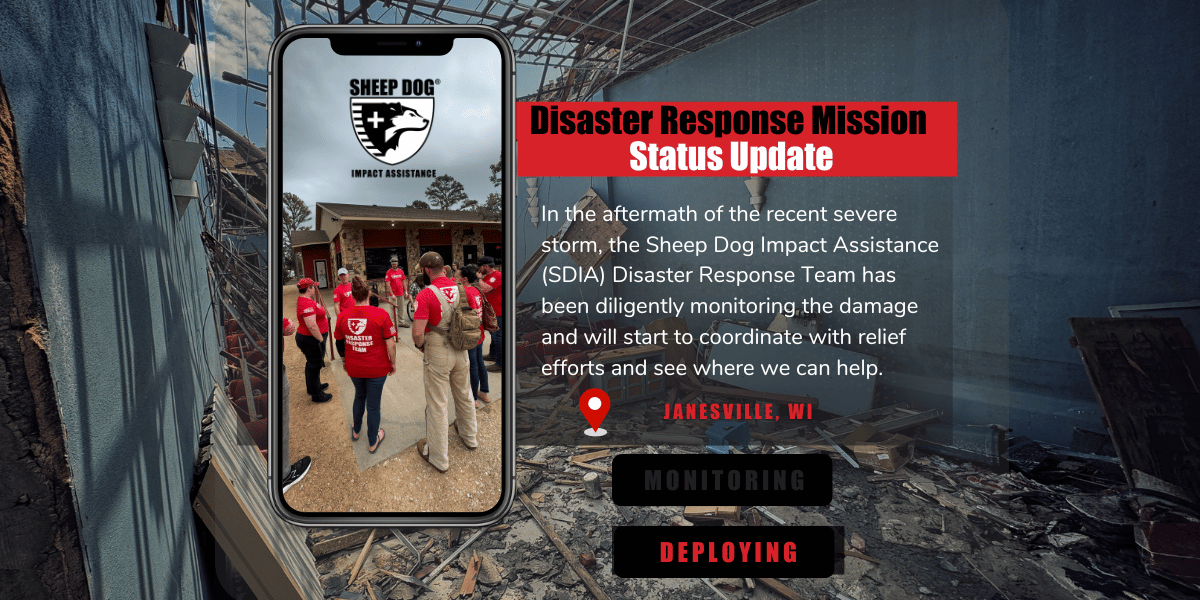 Disaster Response Mission:  Janesville, WI 2024