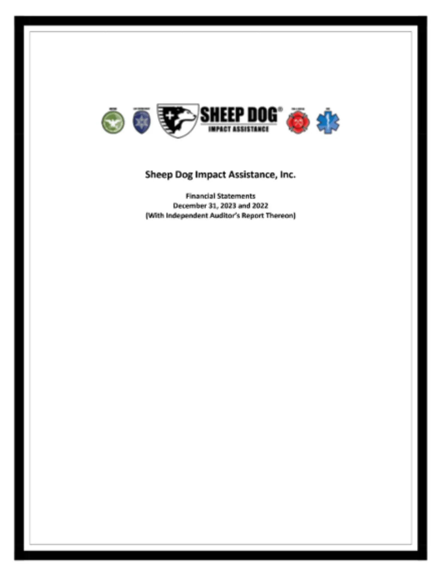 Sheep Dog impact Assistance
