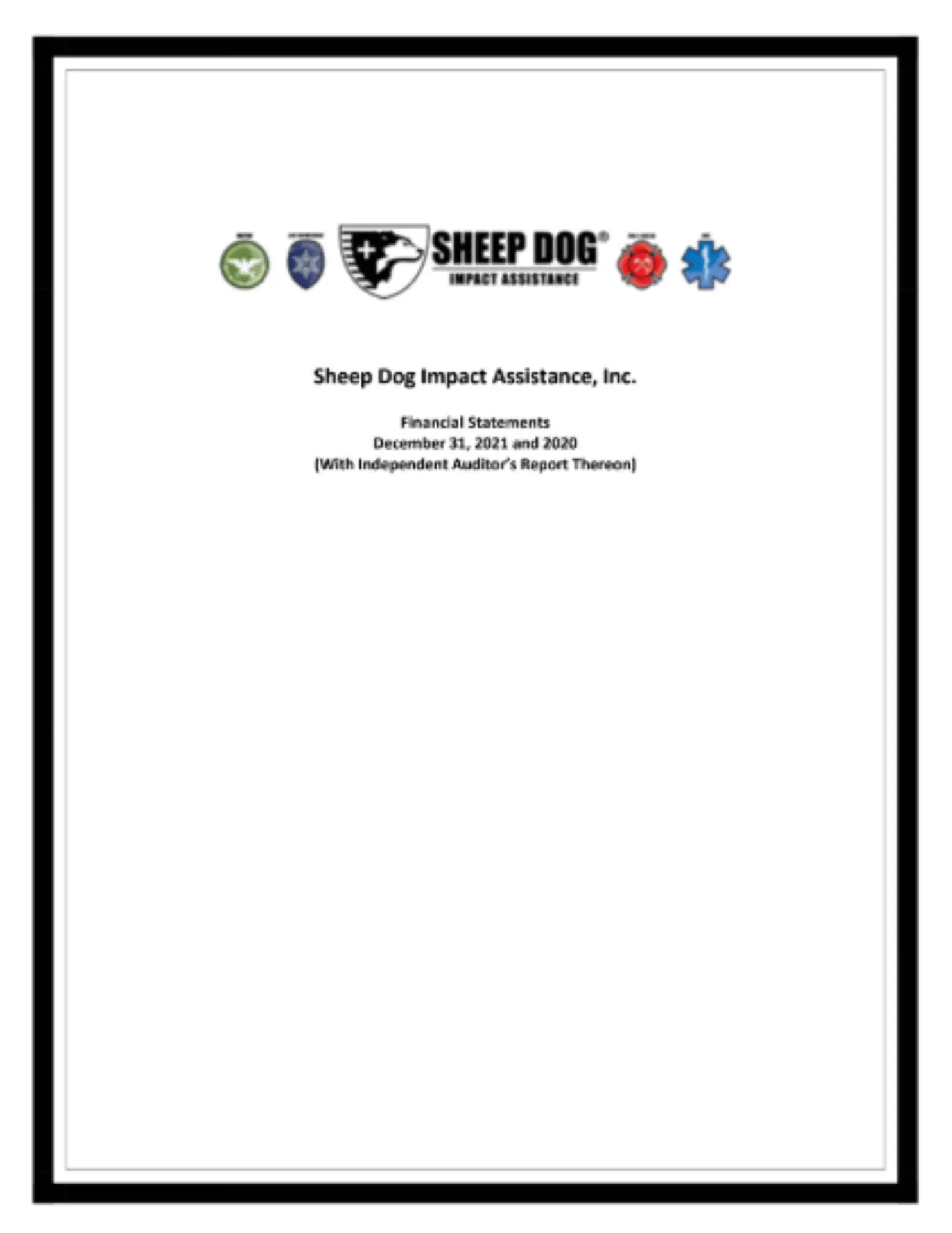 SDIA Audited Financials