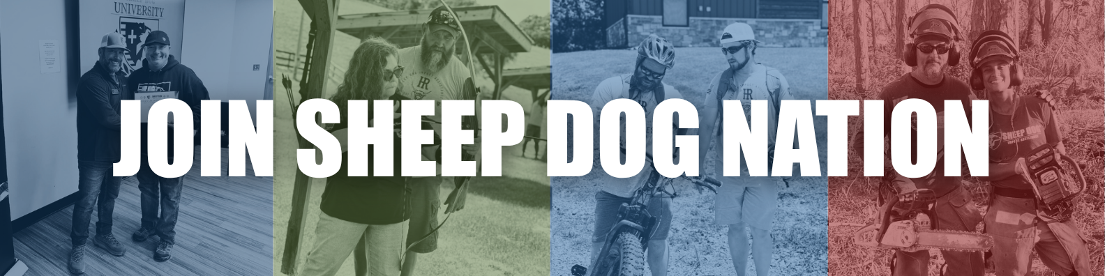 Sheep Dog Impact Assistance’s Get Off The Couch™ programming is a proven, effective approach to fostering posttraumatic growth in military personnel, veterans, and first responders. Through a powerful blend of physical activity (Outdoor Adventures) mental wellness training (Warrior PATHH), and service opportunities (Continued Service/Disaster Response), participants report significant improvements in mental well-being, stronger coping strategies, and a renewed sense of purpose. Get Off the Couch Triangle from Bridgette. Is each block clickable or the words.