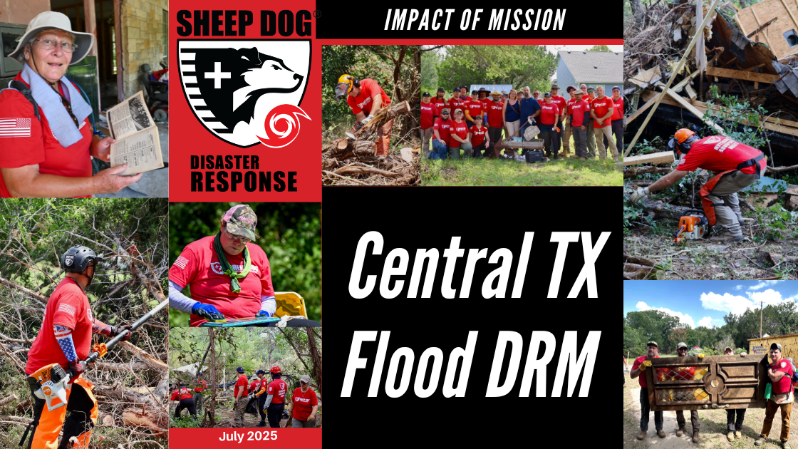 Texas Flood Disaster Response Mission: Impact and Purposeful Volunteering