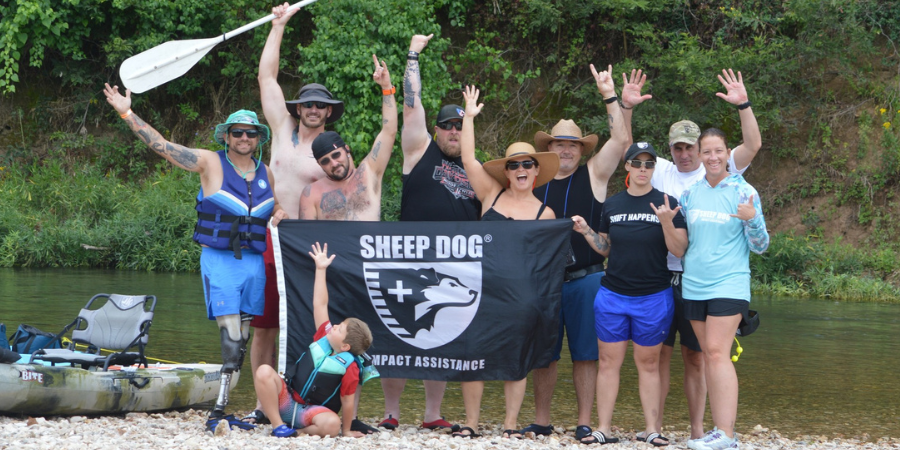 Sheep Dog Impact Assistance, Outdoor Adventure, Rock Crawlers, RZR riding, Elk River Float, Heroes Ranch, OA Guide Training, CPR certification, Post-Traumatic Growth, veterans healing, first responders, warrior wellness, Northwest Arkansas, archery, Hurricane Katrina, Get Off The Couch.