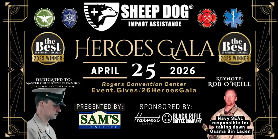 See the full 2026 Heroes Gala lineup featuring Rob O’Neill and Kevin Sorbo. Get tickets, bid in the silent auction, and support SDIA today.