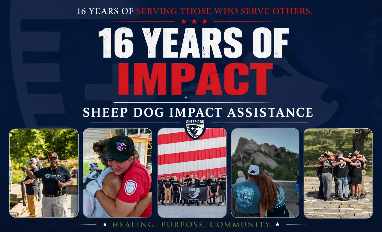 Sheep Dog Impact Assistance Celebrates 16 Years of Serving Those Who Serve Others