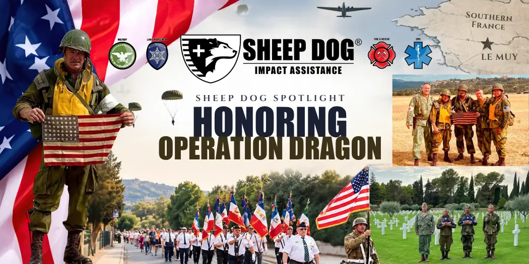 Sheep Dog Spotlight: Joseph Collins Honors WWII Heroes During Operation Dragoon Commemorative Jump in France