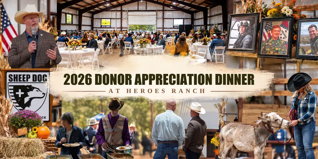 2026 SDIA Donor Appreciation Dinner at Heroes Ranch: Celebrating Impact, Honoring Heroes, and Giving Thanks